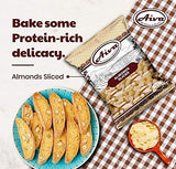 Aiva Blanched Almonds Sliced (5 LB Bulk Bag) - Premium Sliced Almonds for Baking, Cooking, and Toppings