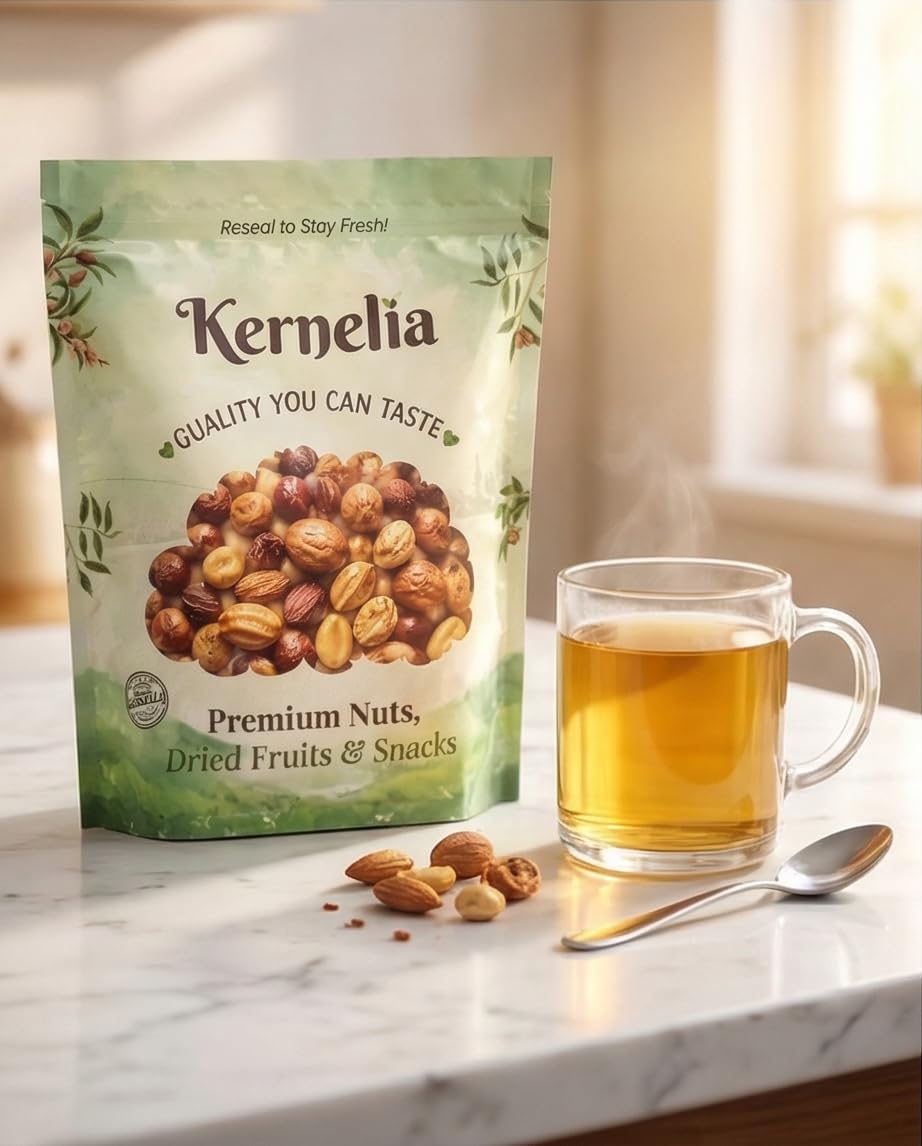 In-Shell Mixed Nuts Selection - Raw Almonds, Walnuts, Hazelnuts and Pecans, Unsalted Mixed Nuts in Shell, Assorted Whole Nuts Variety Pack, Natural