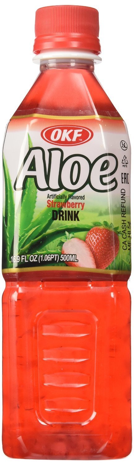 Aloe Vera (Strawberry Flavor) - 16.90fl Oz (Pack of 3)