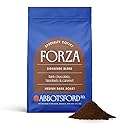 Forza Ground Coffee, Medium Dark Roast Ground Coffee, Bold Flavor with Dark Chocolate, Hazelnuts & Caramel, Specialty Coffee 12 oz Bag, Freshly