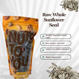 4LB Raw Whole Sunflower Seed in Shell by Nuts to You | Essential Vitamins & Minerals | Healthy Superfood Snack Vegan, Keto, Kosher, Non GMO, Gluten