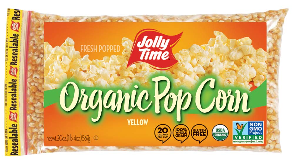Jolly Time Organic Popcorn Kernels, 20 oz