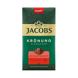 Jacobs Kronung Entkoffeiniert Decaf Ground Coffee 500 Gram / 17.6 Ounce (Pack of 3)