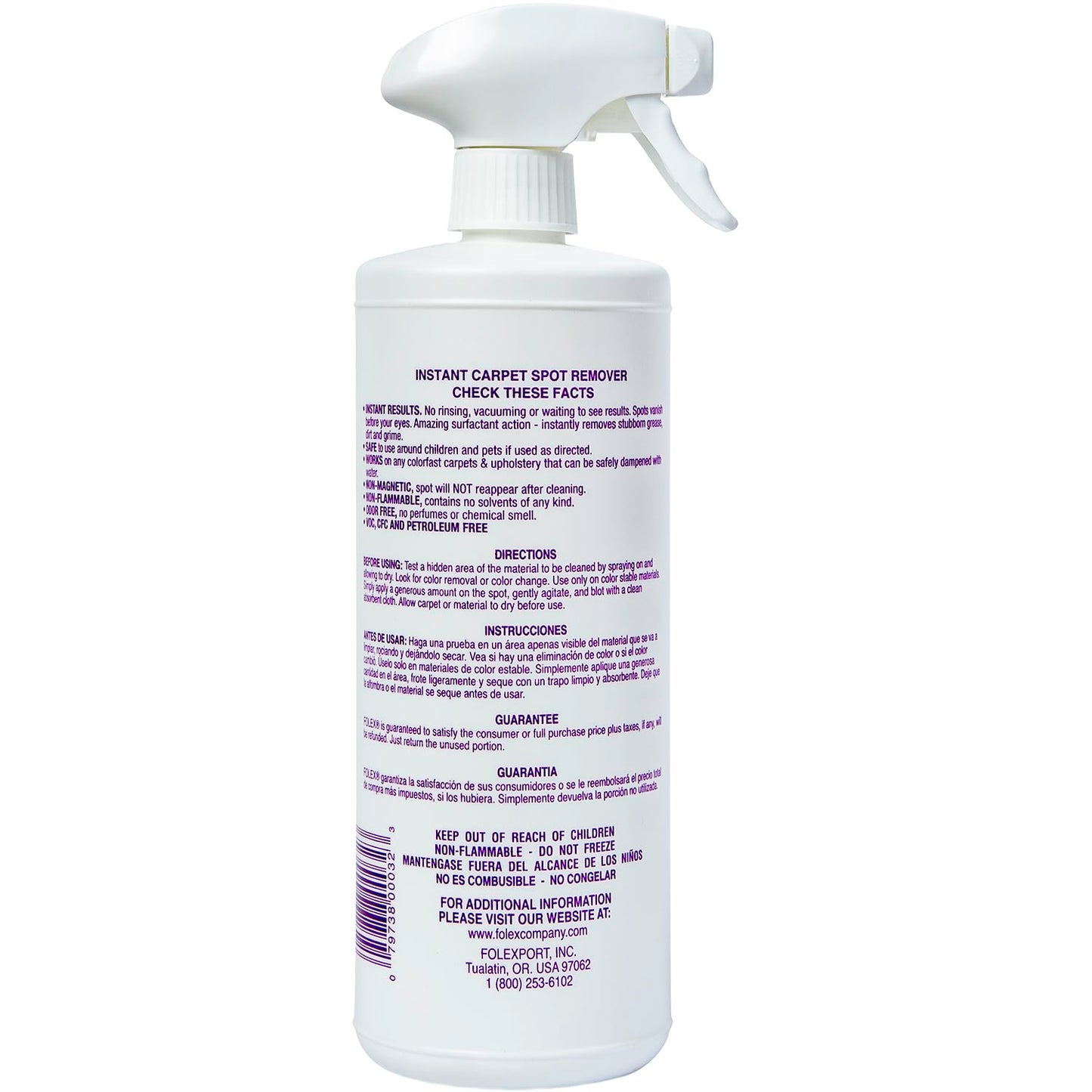 FOLEX Instant Carpet Spot Remover and Hardwood, Laminate, Tile & Floor Cleaner Bundle - Powerful Stain Remover for Carpet, Rugs, Upholstery