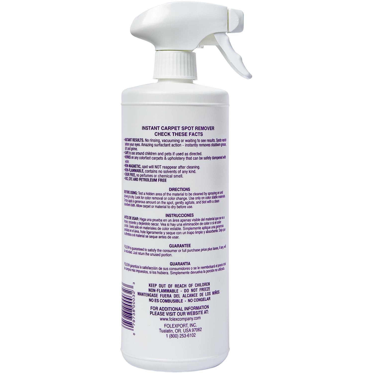 FOLEX Instant Carpet Spot Remover and Hardwood, Laminate, Tile & Floor Cleaner Bundle - Powerful Stain Remover for Carpet, Rugs, Upholstery