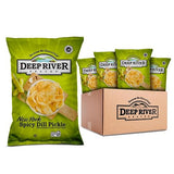 Deep River Snacks Kettle Chips, New York Spicy Dill Pickle, 2-Ounce (Pack of 24)