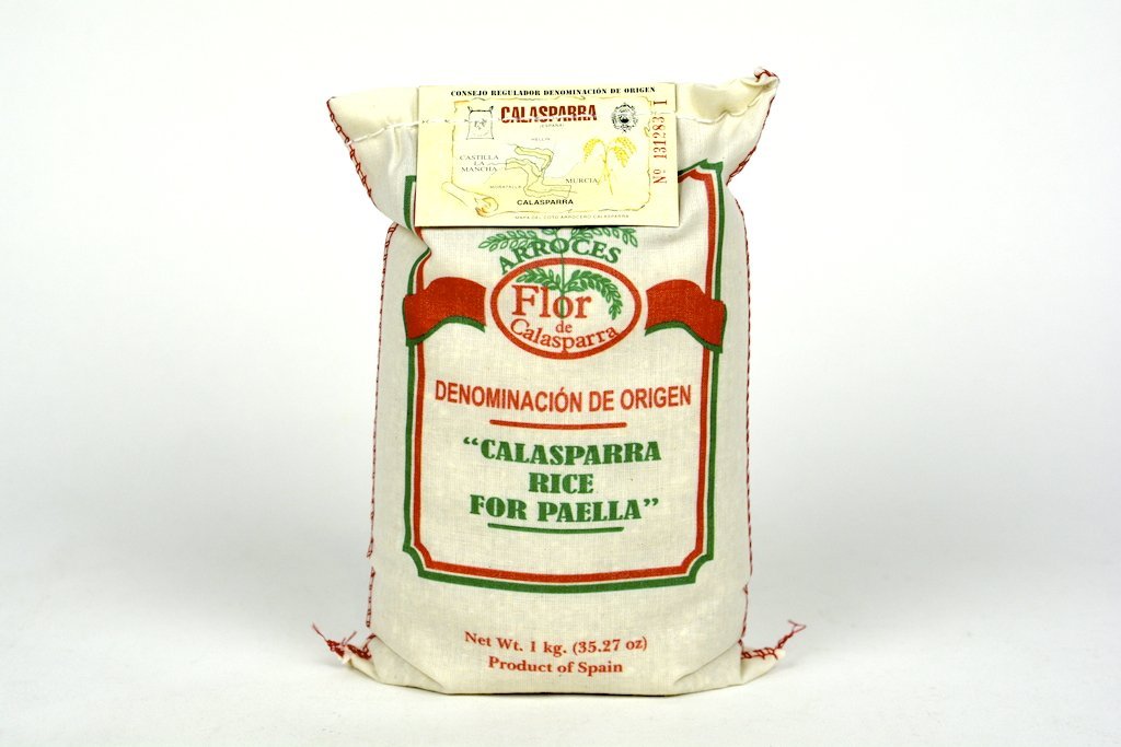 Flor de Calasparra-Calasparra Rice For Paella 1kg(35.27oz) Case of 3 Units - Wholesale