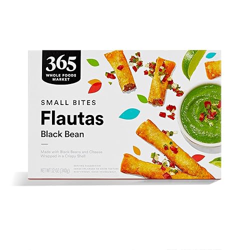 365 by Whole Foods Market Black Bean Flauta, 12 OZ