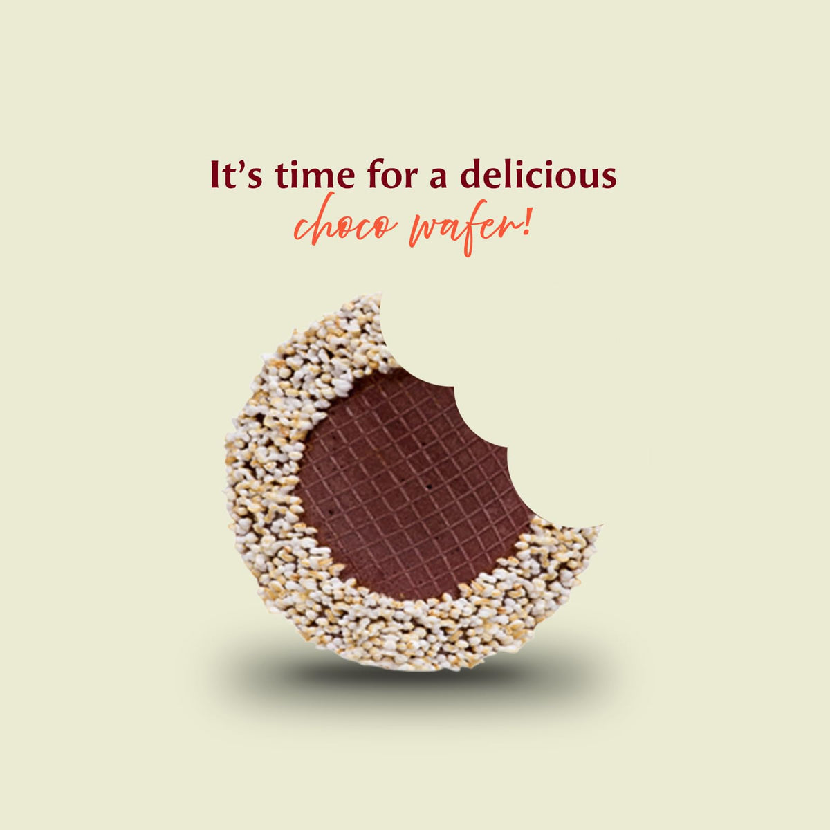 Las Sevillanas Chocolate Wafer Cookies with Amaranth, 12 Pack