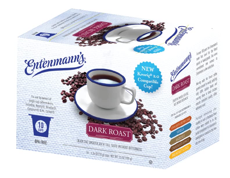 Entenmann's Dark Roast Capsule/K-Cup Coffee, 80 Count