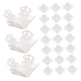 Didiseaon 50pcs Chocolate Wrapping Papers Hollow Design Elegant Candy Packaging for Weddings Parties and Special Occasions Lightweight and Convenient