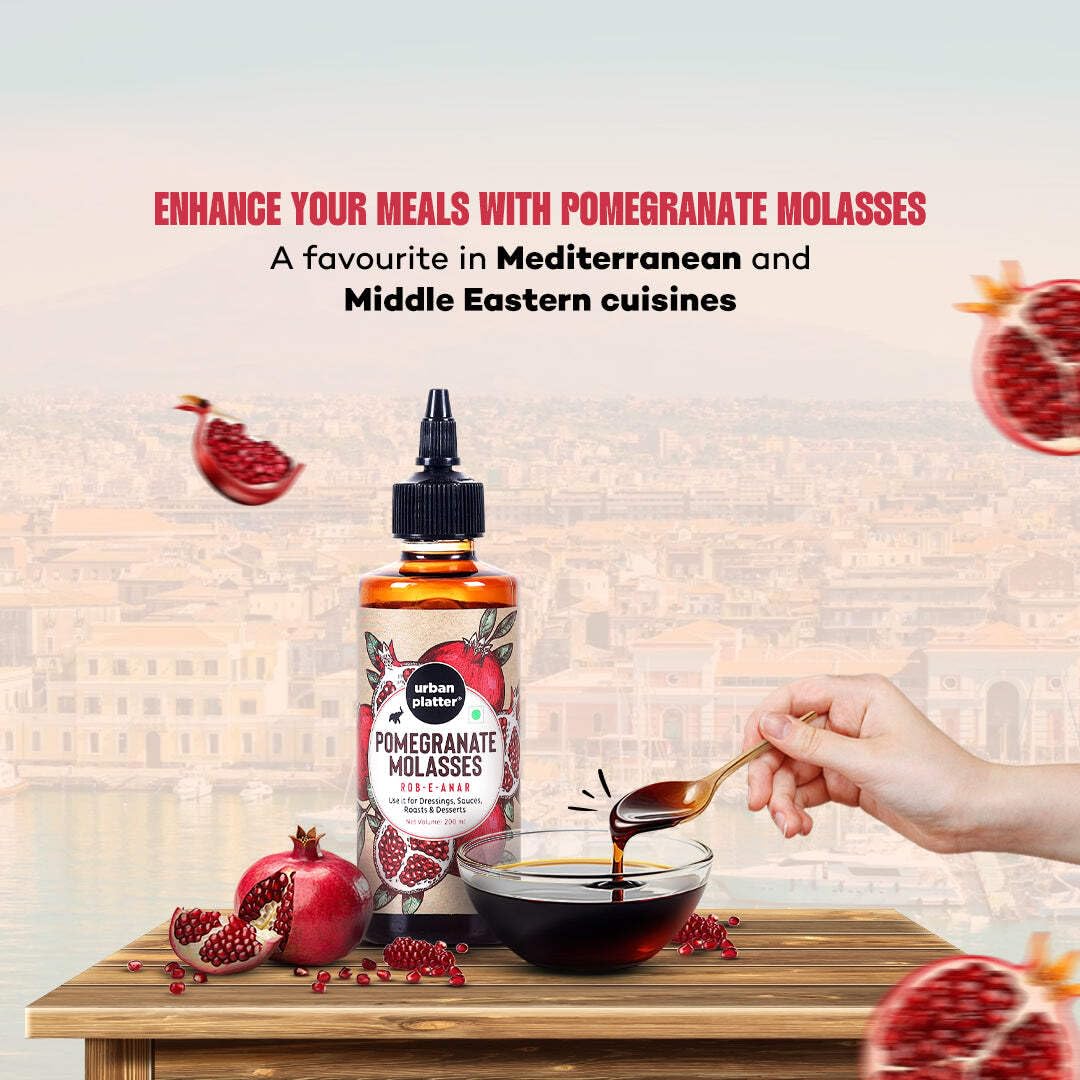 Urban Platter Pomegranate Molasses, 200g [Rob-e-Anar, Premium Molasses]