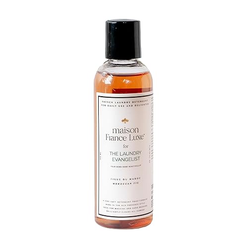 The Laundry Evangelist Gentle Laundry Detergent, Enzyme-Free Plant-Based Wash for Delicate Fabrics, Safe for Silk, Wool & Fine Garments, Moroccan Fig