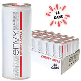 Envy Non-Carbonated 100% Fruit Juice, Cherry Apple 8 oz (Case of 24)