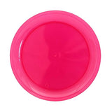 Party Essentials Plastic Plates, 9 inches, Neon Pink