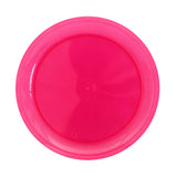 Party Essentials Plastic Plates, 9 inches, Neon Pink