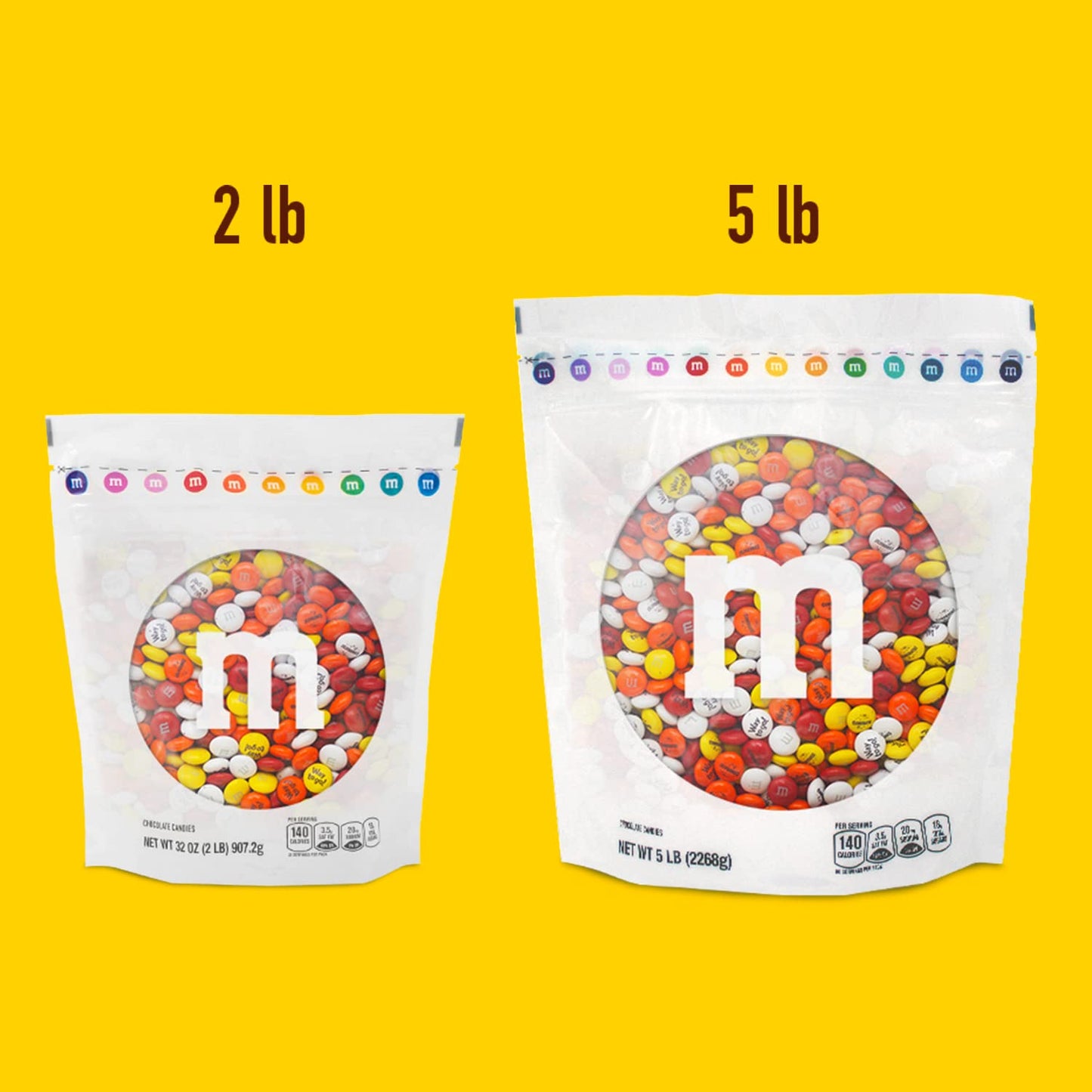 M&M'S Pre-Designed Congrats Milk Chocolate Candy - 2lbs of Bulk Candy with Congratulatory Graphics for Gifts, Parties, Employee Recognition