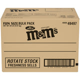 M&M'S Milk Chocolate Candy Fun Size 320 Ounce (Pack of 1) Bulk Package Box