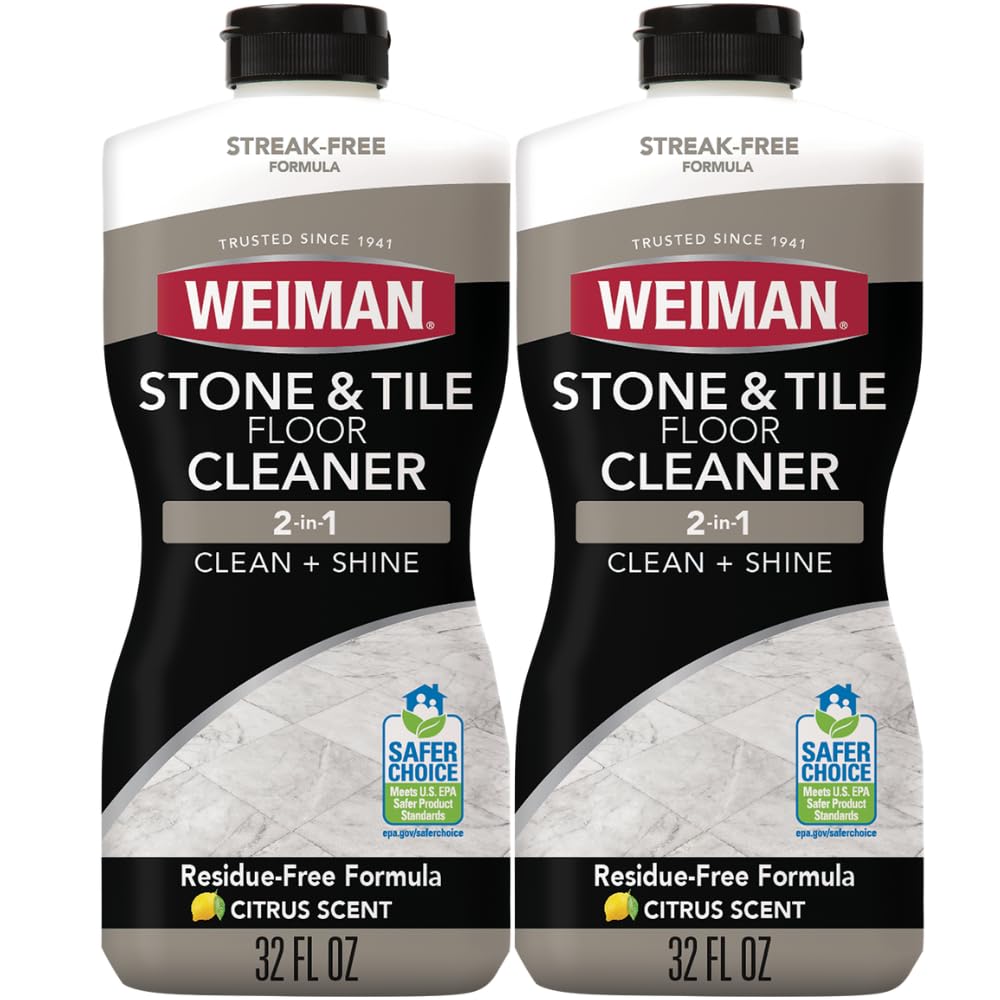 Weiman Stone Tile and Laminate Cleaner - 32 Ounce 2 Pack