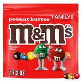 M&M'S Peanut Butter Chocolate Graduation Candy, Family Size, 17.2 Oz Resealable Bulk Bag