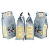 Coffee Masters Ground Coffee Sampler, Hazelnut, Cinnamon Hazelnut, Hazelnut Creme and Cinnamon Hazelnut Brown Sugar, 48 Ounce