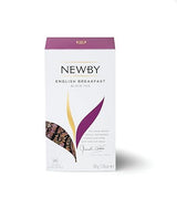 English Breakfast Black Tea by Newby Teas - 25 Individually Wrapped Tea Bags - Bold & Malty - Award-Winning Premium Blend
