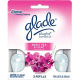 Glade PlugIns Scented Oil Air Freshener Refill, Sweet Pea & Lilac