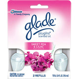 Glade PlugIns Scented Oil Air Freshener Refill, Sweet Pea & Lilac