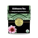 Buddha Teas - Organic Echinacea Tea - Herbal Tea - Immune Boosting - With Antioxidants & Minerals - Clean Ingredients - Caffeine Free - 18 Tea Bags