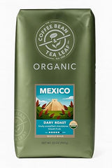 Organic Mexican Coffee Beans - Dark Roast Whole Bean Arabica - 32oz Premium Single Origin - Smoky Aroma & Dark Chocolate Notes - Gourmet Coffee