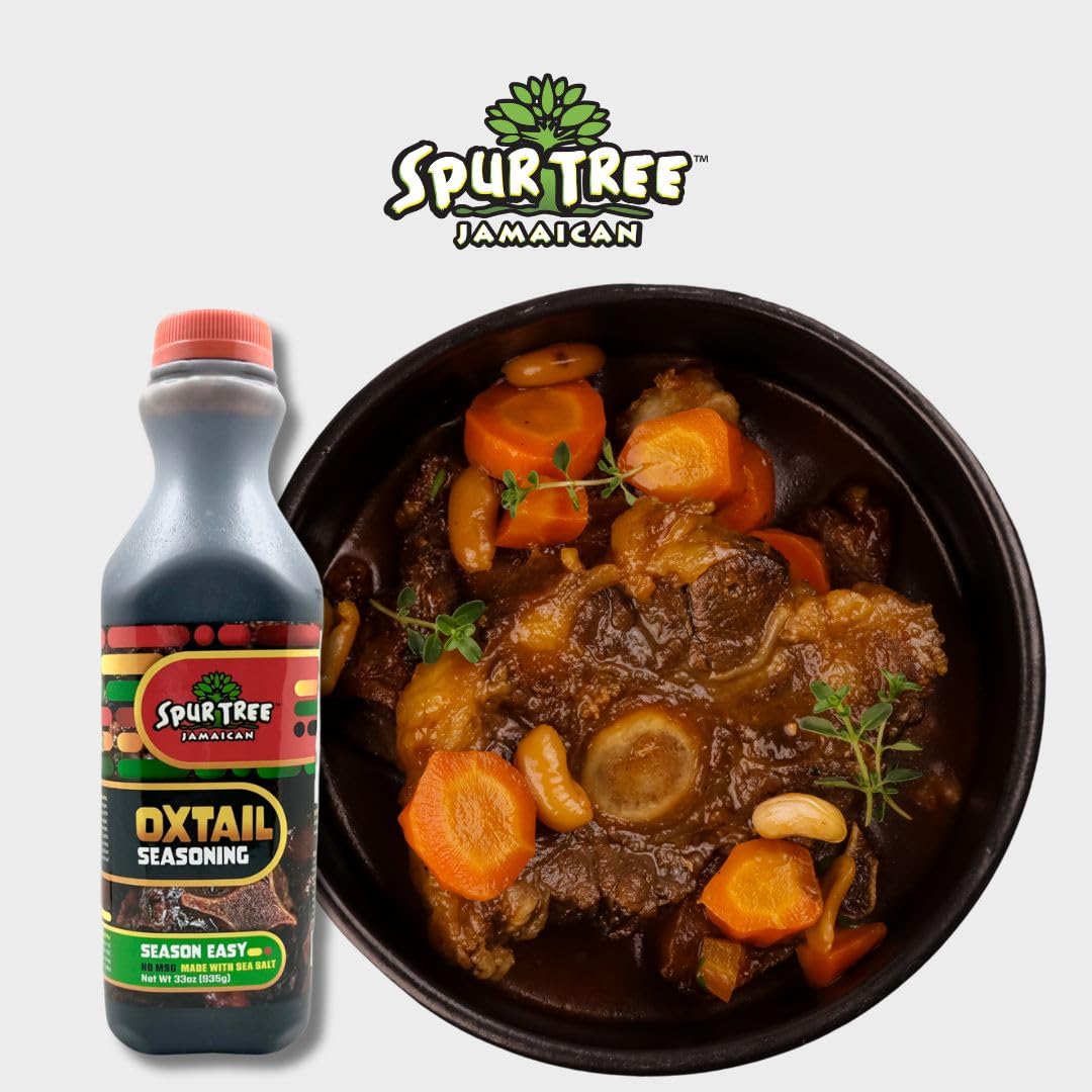 Spur Tree Oxtail Seasoning - Oxtails Seasoning to Experience Authentic Jamaican Cuisine - All-Natural And Fresh Ingredients - Oxtail Seasoning