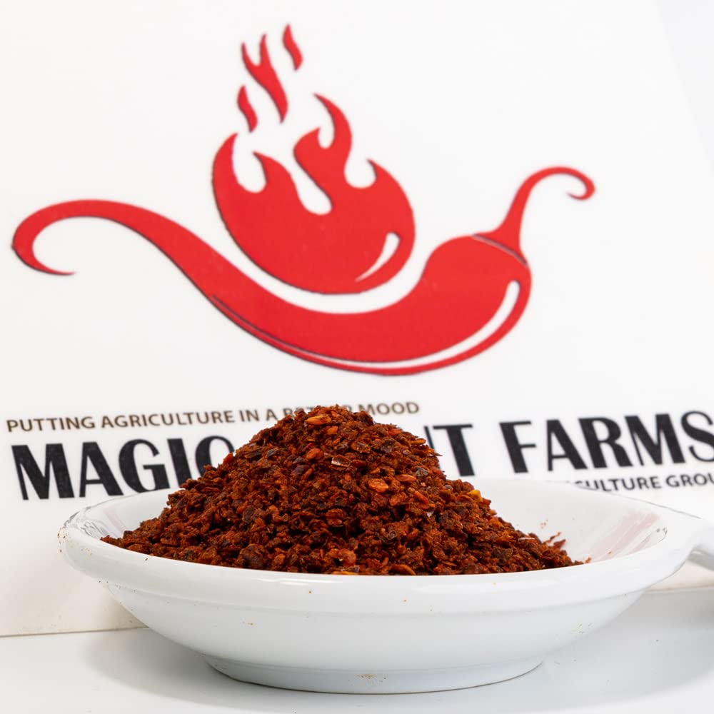 Red Korean Gochugaru Chili Pepper Flakes by Magic Plant, 1 Kg Bulk - 1K-2K SHU | Smoky Sweet Flavor | Low Heat Chili Flakes for Everyday Cooking
