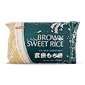 Shirakiku Sweet Brown Rice - Short Grain Japanese Style Rice with Low Calories and Dietary Fiber - Perfect for Authentic Asian Cuisine | Risotto, Rice Pudding, and Sushi | 5-Pound (Pack of 1)