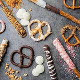 Merckens Chocolate Melting Wafers Bulk Bag Perfect For Dipping, Deserts, Baking And More (45 Pound) (Super White)