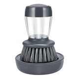 Soap Palm Brush Storage Set, 1 Piece Kitchen Brush with Bracket for Cleaning Pots, Pans and Sinks Scrub Brush Kitchen Scrub Brush