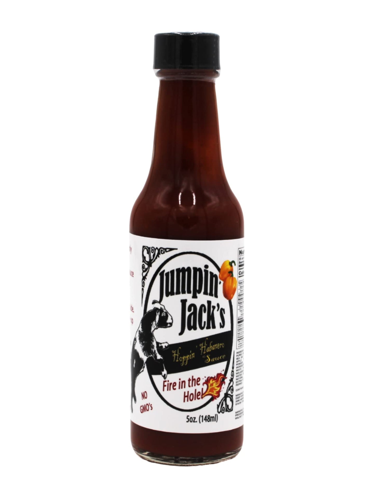Jumpin’ Jack’s Hoppin’ Habanero Sauce - Hand Crafted in Small Batches and Truly All Natural Sauce using Sustainably Sourced Ingredients - Sweet