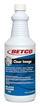 Betco 1921200 Clear Image Glass and Surface Cleaner Refill Bottle, 32 Oz.