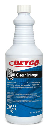 Betco 1921200 Clear Image Glass and Surface Cleaner Refill Bottle, 32 Oz.