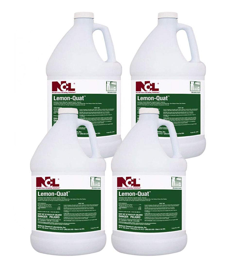 Lemon-Quat Disinfectant Cleaner 4/1 Gal. Case (NCL0235-29)