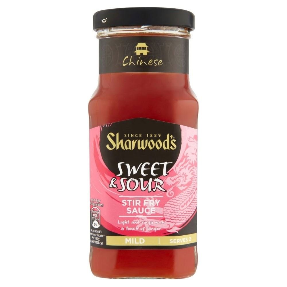 Sharwood's Sweet & Sour Stir Fry Sauce 195g