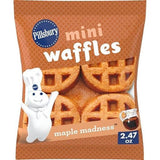 Pillsbury Maple Madness Mini Waffles, 2.47 Ounce - 72 per case.
