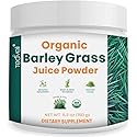 Organic Barley Grass Juice Powder- Utah Grown Raw Barley Grass Juice Extract & Green Juice Powder for Detox- Complements Wheatgrass Juice- Made