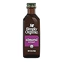 Simply Organic Almond Extract, 4 Ounce Glass Jar, Warm Sugar-free Vegan Flavor for Desserts, Coffee and Smoothies