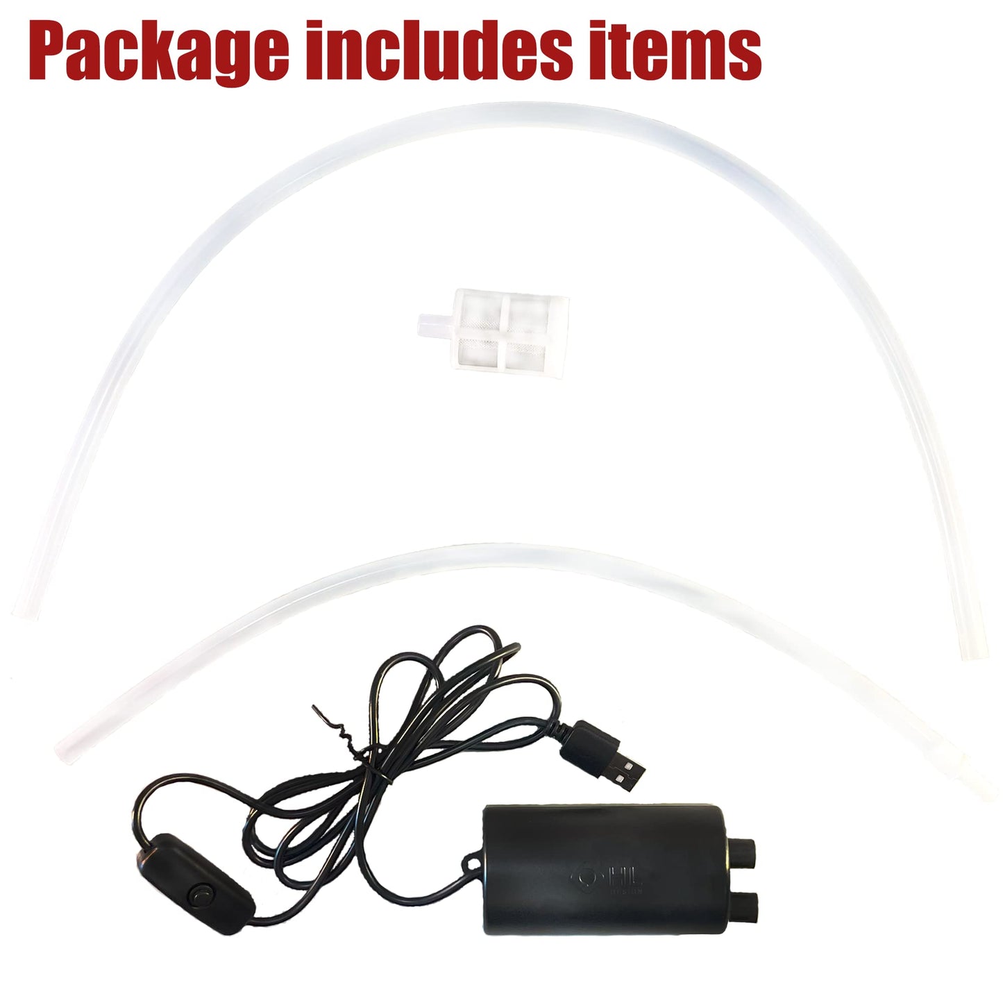 WYNK Quick-Fill Multi-Use USB Electric Pump - for Halloween Blood Bags, Home Brew Bottling, Water Dispensers, Coffee Machines & Party Props | Food