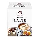 GANOHERB Reishi Mushroom Latte Coffee Powder, 4 in 1 Instant Arabica Coffee with Organic Ganoderma Lucidum Extract to Improve Appetite Stress Relief