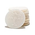 White Communion Wafer 1-5/16" No. 2 with Crucifix Design