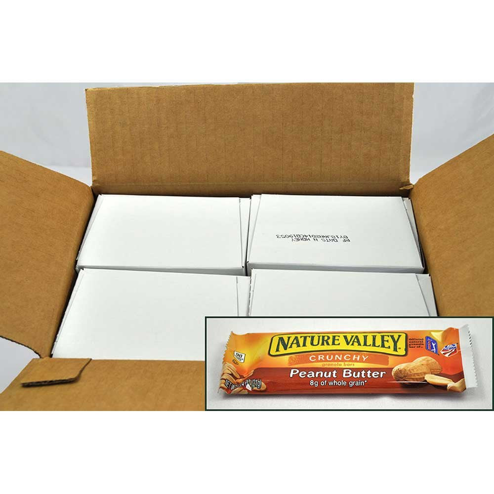 General Mills Peanut Butter Nature Valley Crunchy Granola Bar 144 Case .74 Ounce