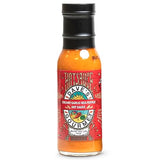 Dave's Gourmet Creamy Garlic Red Pepper Sauce - Medium Heat - Perfect for Salads, Dipping, Tacos, Sandwiches & More - Vegan Sauce, Gluten-Free, No