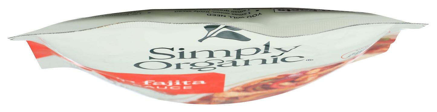 Simply Organic Classic Fajita Simmer Sauce, 8 oz