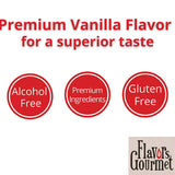 Flavors Gourmet Premium Vanilla Bean Powder - 8 oz - Baking Ingredient, Smoothie Enhancer & Coffee Flavoring - Alcohol-Free Vanilla Flavoring - Pure